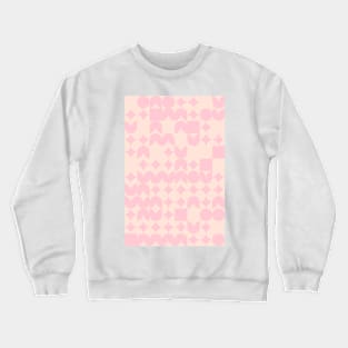 Soft Geometric Pattern - Flowers - Stars #8 Crewneck Sweatshirt
